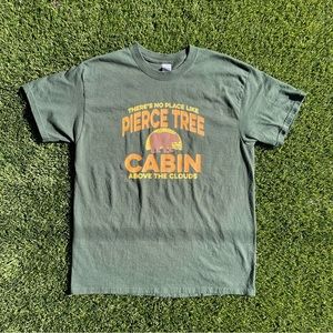 There's No Place Like Pierce Tree Cabine Above the Clouds Gildan Heavy Cotton L